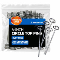 6 inch landscape fabric pins