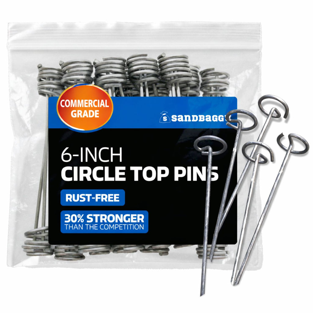 6 inch landscape fabric pins