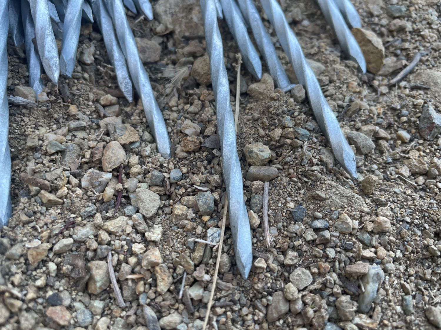 Bitumen Nails spiral landscape spikes