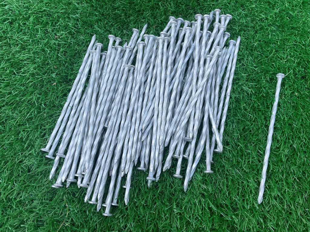 rust resistant 6" landscape spikes for astro turf and synthetic grass