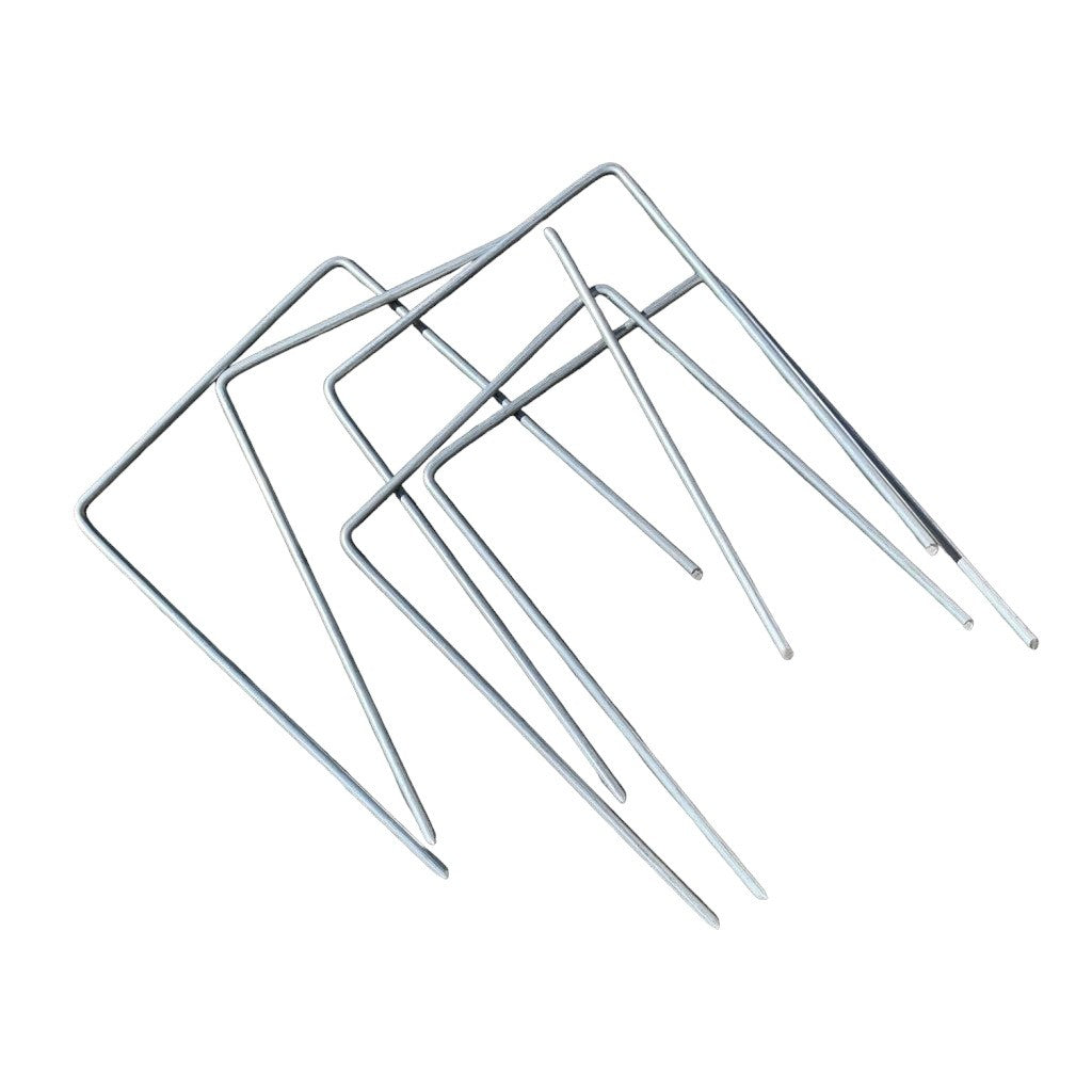6 inch wide landscape staples - extra long
