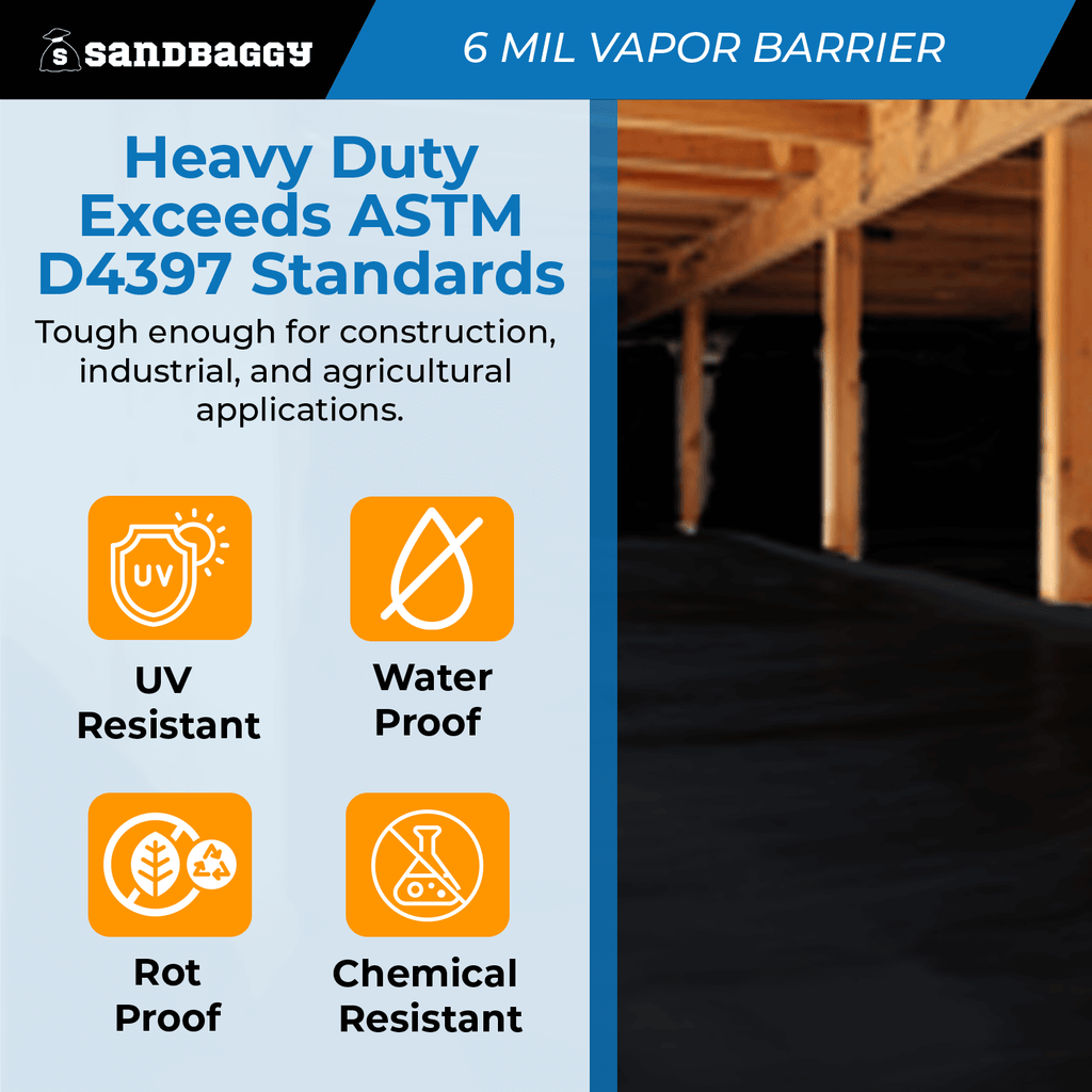 6 mil concrete vapor barrier
