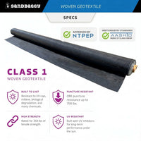 6 oz geotextile stabilization fabric