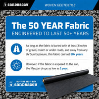 6 oz heavy duty geotextile fabric