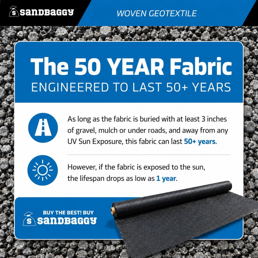 6 oz heavy duty geotextile fabric