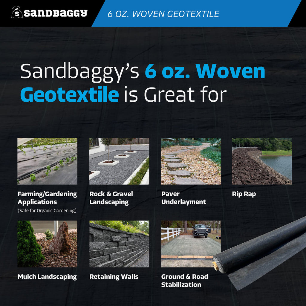 woven geotextile weed barrier