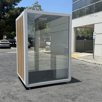 60"x60"x90" Office Phone Booth | 30dB Soundproof Privacy Pod for Work