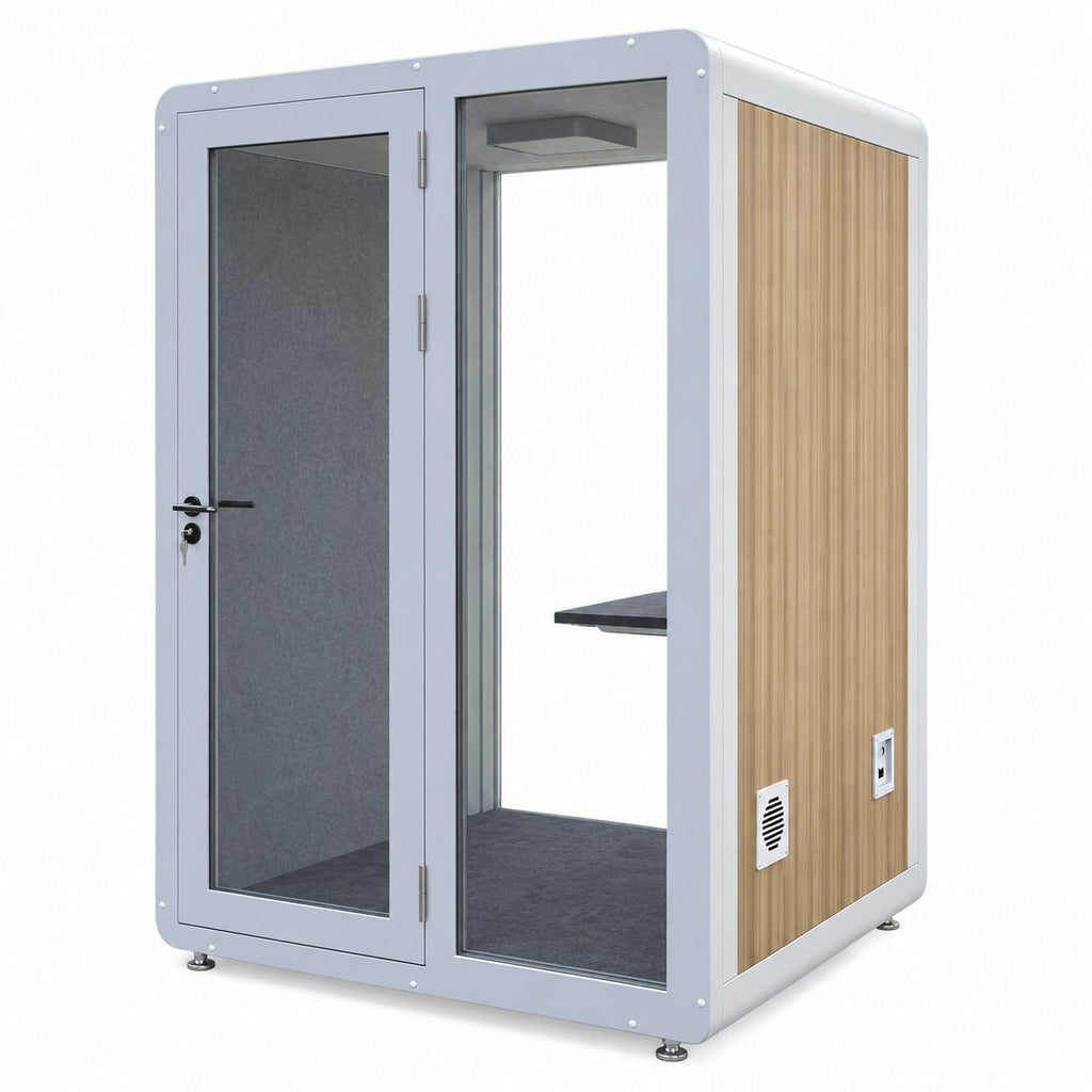 60"x60"x90" Office Phone Booth | 30dB Soundproof Privacy Pod for Work