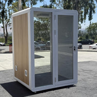 60"x60"x90" Office Phone Booth | 30dB Soundproof Privacy Pod for Work