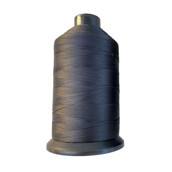 black #69 bonded nylon thread 