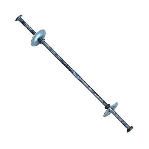 6" x 1 ⅝" Standard Snap Ties For Concrete Forms - 1" Cupped Loose Washer