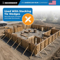 6 inch stacking ties