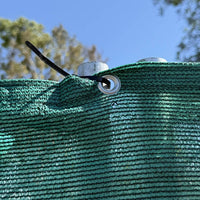 Chain Link Fence Privacy Screen - 6ft x 50ft UV Resistant HDPE (Green)