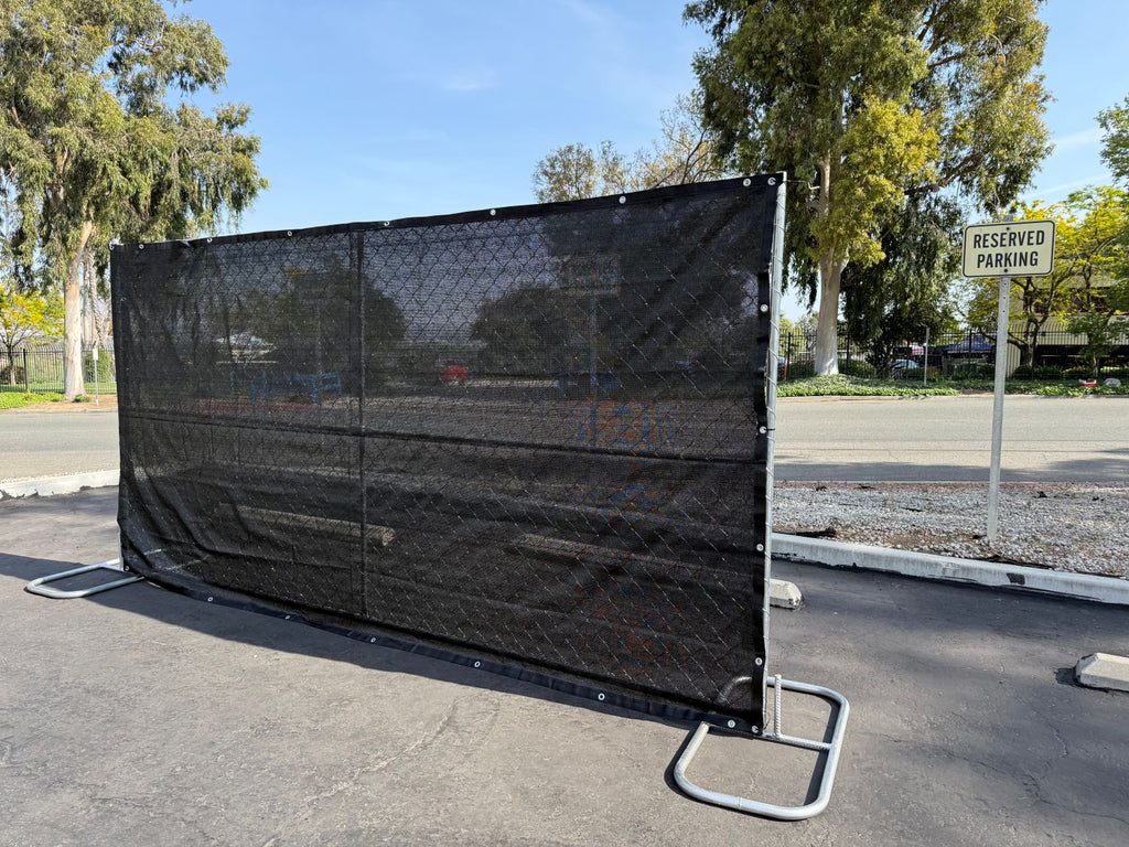 6 ft x 12 ft chain link fence privacy screen