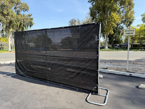 6 ft x 12 ft chain link fence privacy screen