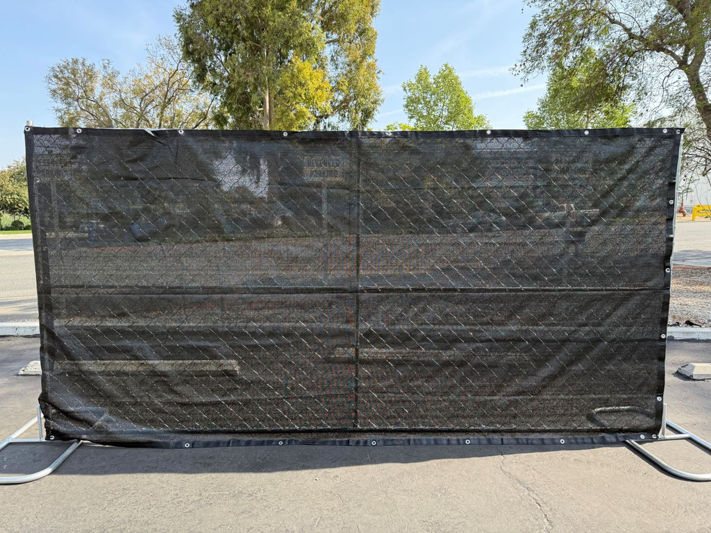 6 ft x 12 ft mesh privacy screen for chain link fence