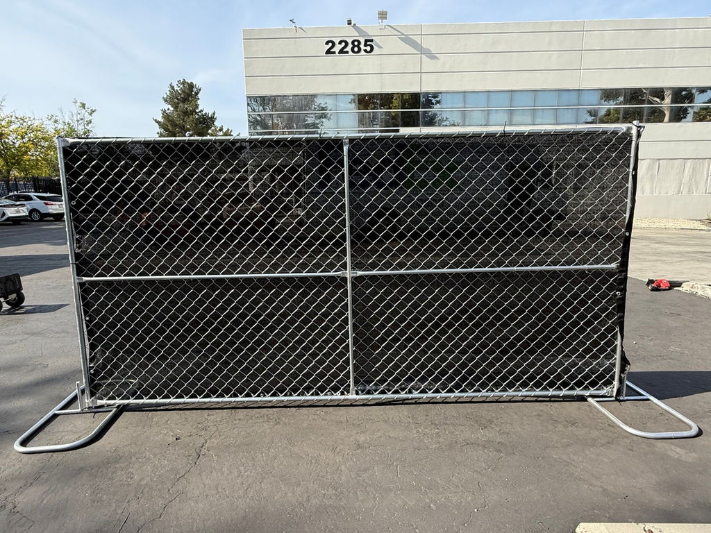 6 foot privacy screen for chain link fence