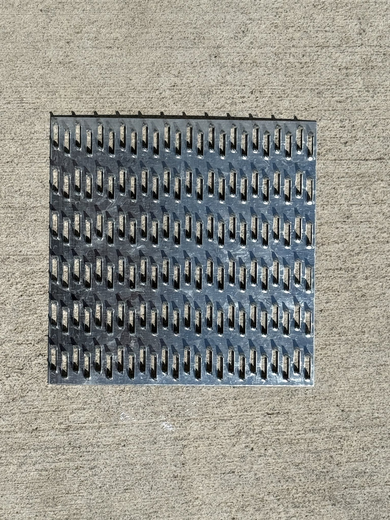 6" x 6" Steel Mending Plate For Wood (Hot Dipped Galvanized)