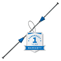 7" x 4 ¾" Standard Snap Ties For Concrete Forms (Short End) - 1" Plastic Cones