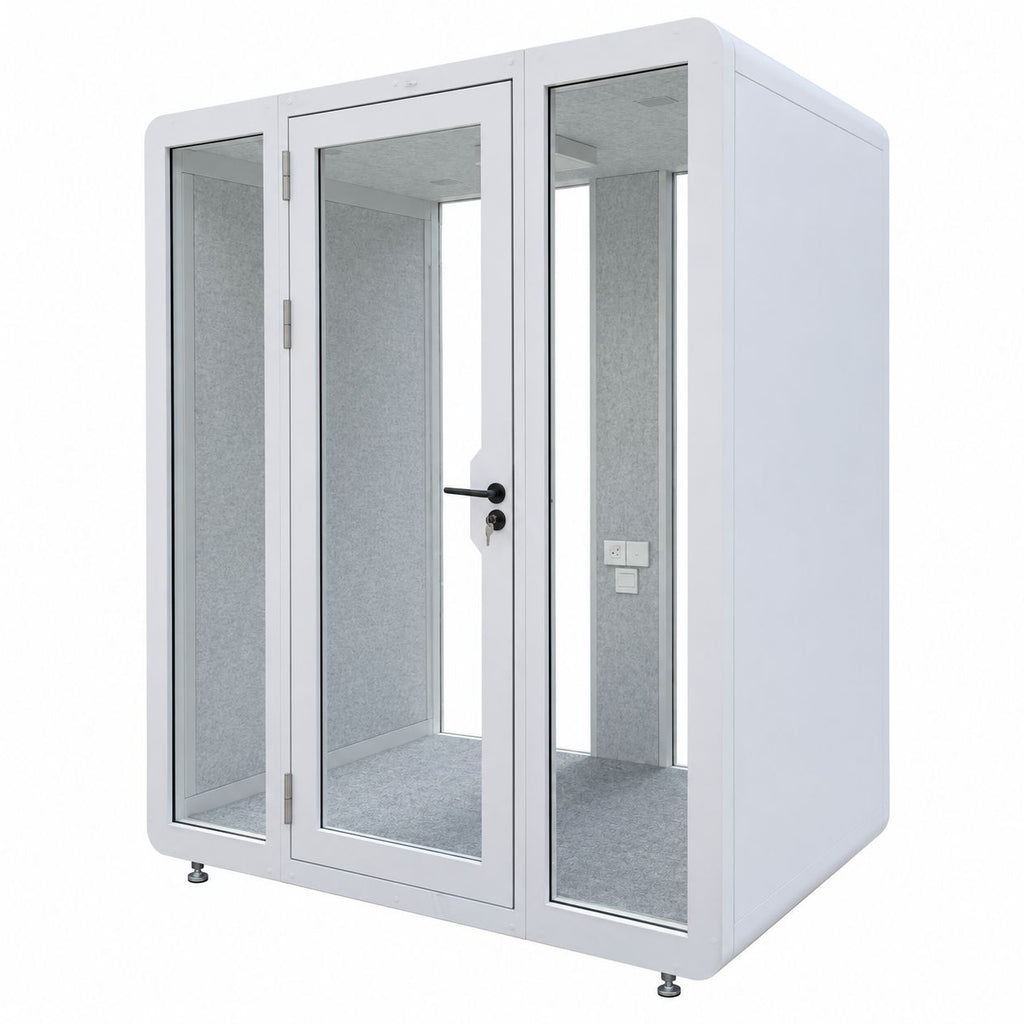 70"x60"x90" Office Phone Booth | 30dB Soundproof Privacy Pod for Work