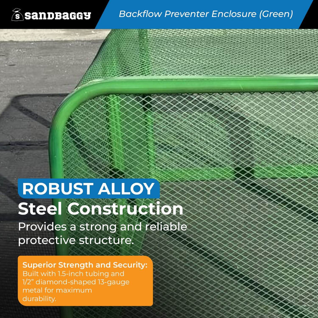 72x36x36 backflow security cage