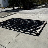 7 ft x 12 ft Bottomless Trackout Control Mat | Construction Entrance Mat