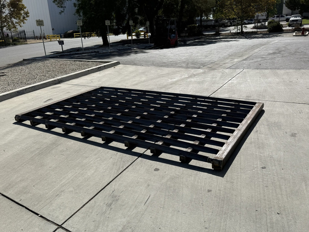 7 ft x 12 ft Bottomless Trackout Control Mat | Construction Entrance Mat