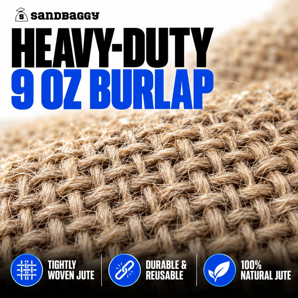 natural burlap square sheet made from 100% jute fabric
