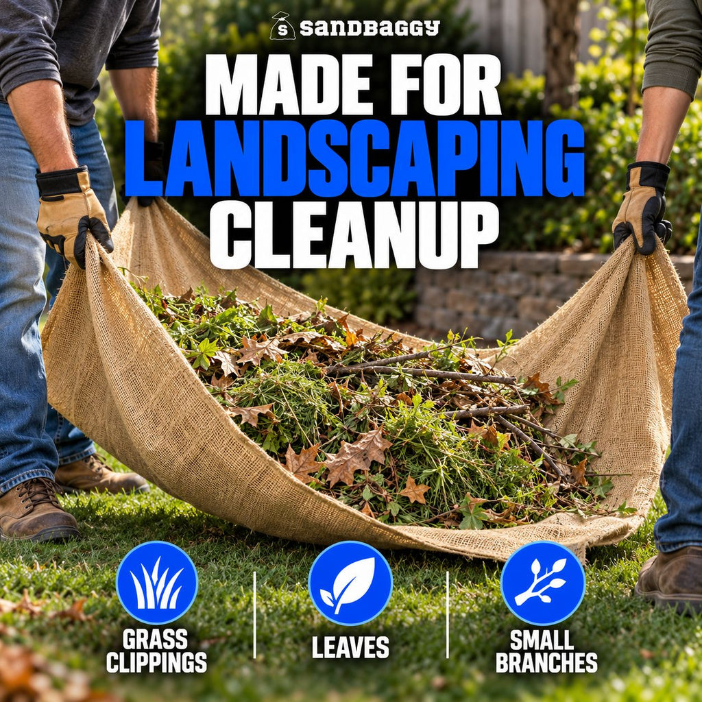 80 x 80 inch burlap square sheet for landscaping and gardening