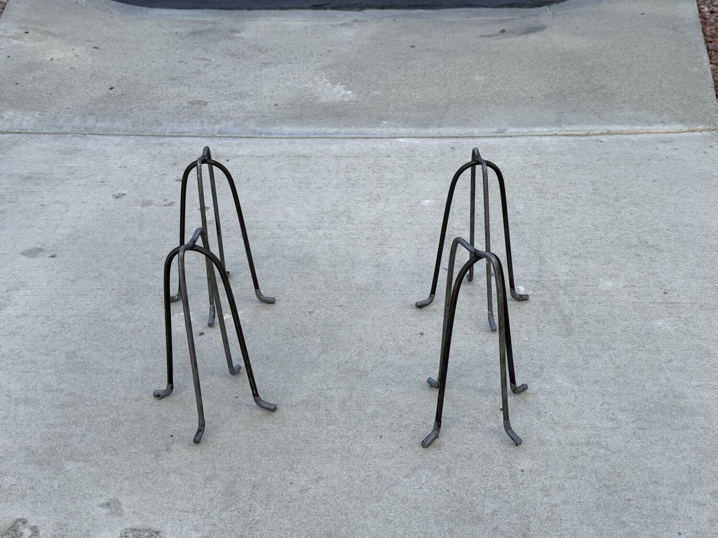 8" Metal Rebar Support Chairs - Plastic Dipped Legs - Rebar #3 to #5