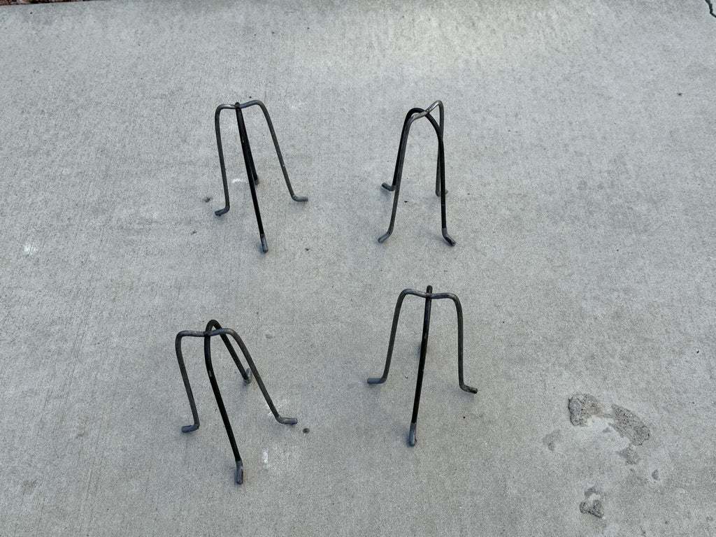 8" Metal Rebar Support Chairs - Plastic Dipped Legs - Rebar #3 to #5