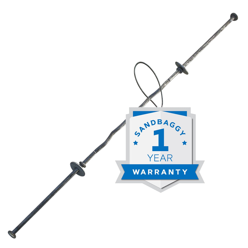 8 inch snap tie short end with washers