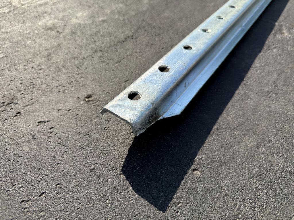 8 ft. steel u-channel sign post