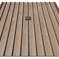8 ft x 10 ft Steel Plate Trackout Mat | Heavy-Duty Construction Entrance Plate (USA Made)