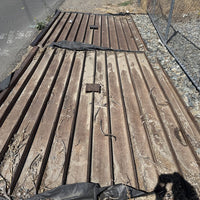 8 ft x 10 ft Steel Plate Trackout Mat | Heavy-Duty Construction Entrance Plate (USA Made)