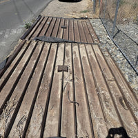 8 ft x 10 ft Steel Plate Trackout Mat | Heavy-Duty Construction Entrance Plate (USA Made)