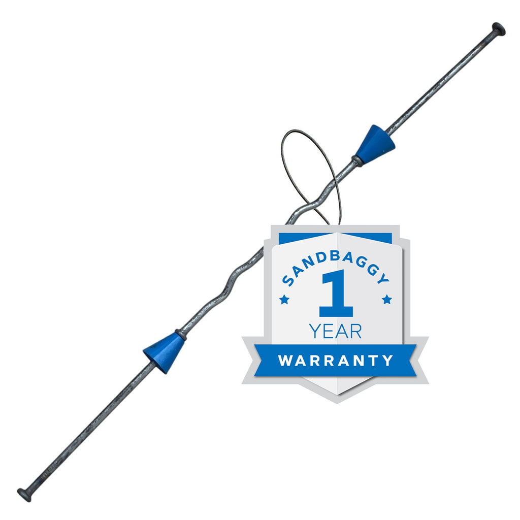 9" x 4 ¾" Standard Snap Ties For Concrete Forms (Short End) - 1" Plastic Cones
