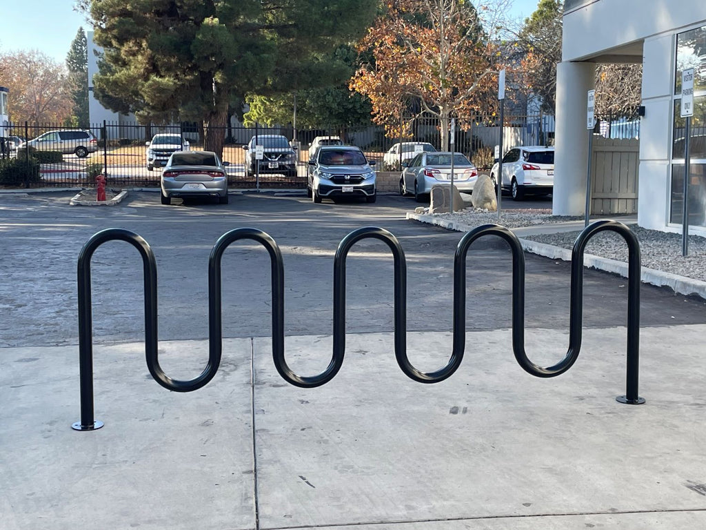 9 loop bike rack