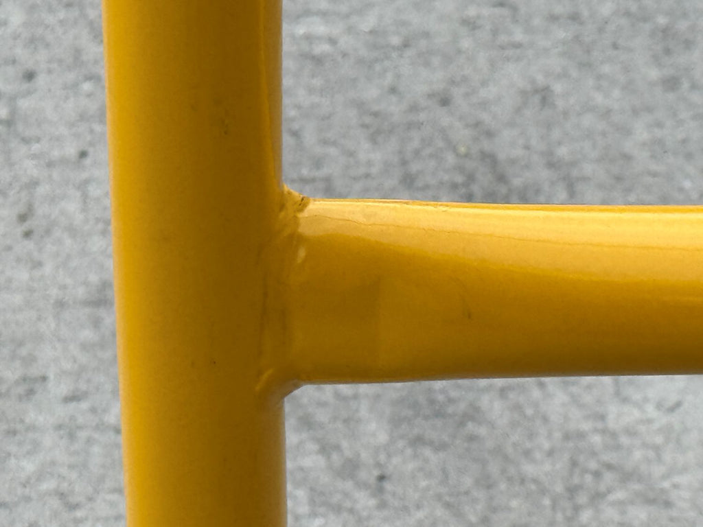 OSHA Industrial Safety Railing (96" L x 42" H) - Yellow Guardrail