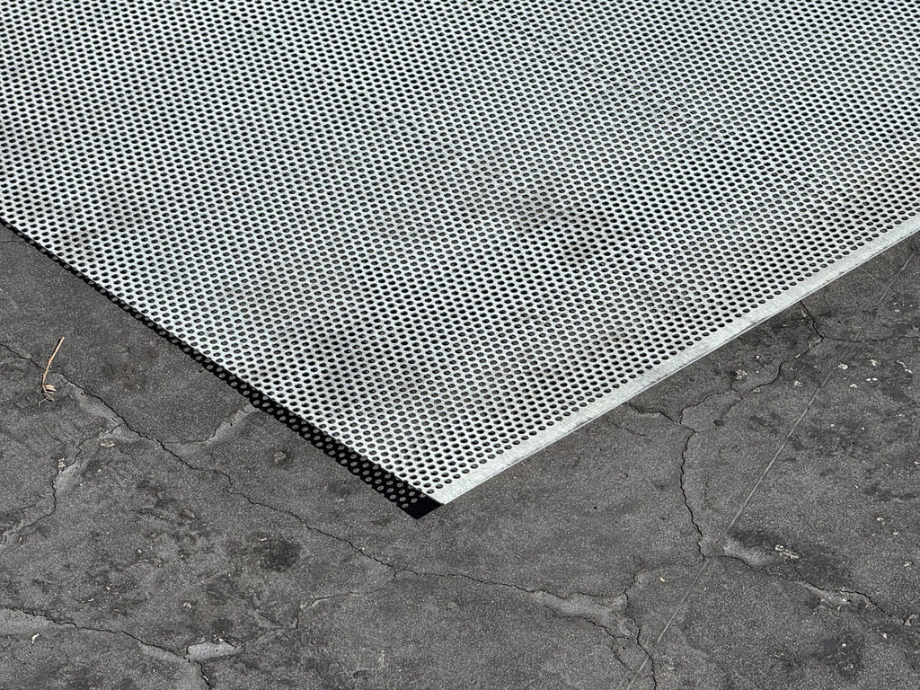 Perforated Steel Sheet 96" x 48" - Perforated Metal Sheet - 20 Gauge