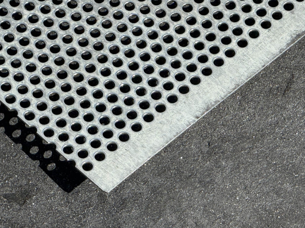 Perforated Steel Sheet 96" x 48" - Perforated Metal Sheet - 20 Gauge
