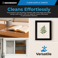 Cleans easily with mild soap and water with a soft cloth