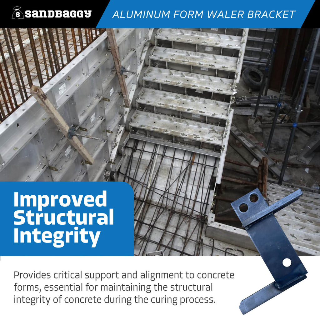 heavy duty Aluminum Concrete Forms Waler Bracket