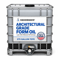 Architectural grade form oil 275 gallon tote