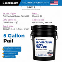 Architectural Grade Form Oil