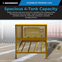 propane cage storage