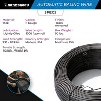 Baling Wire - 1300 ft per roll