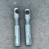 Replacement Anchor Bolts for Backflow Security Cages | 2 Pack