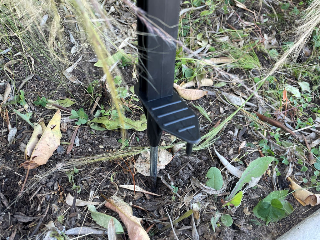 black plastic step-in posts for electric fence