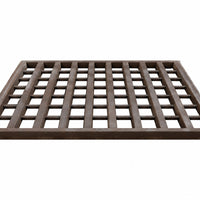 8 ft x 10 ft Bottomless Trackout Control Mat | Construction Entrance Mat (USA Made)